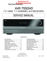 Harman-Kardon-AVR-7550-HD-Service-Manual电路原理图.pdf
