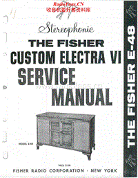 Fisher-E-48-Custom-Electra-VI-Service-Manual电路原理图.pdf