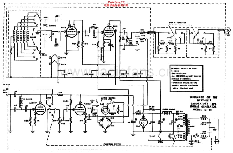 Heathkit-IG-42-Schematic电路原理图.pdf_第1页