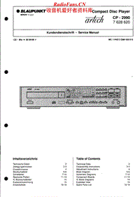 Blaupunkt-CP-2990-Service-Manual电路原理图.pdf