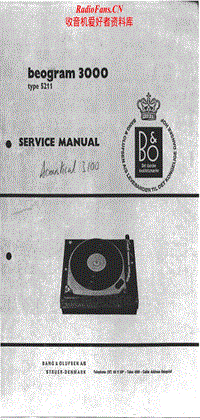 Bang-Olufsen-Beogram_3000-Service-Manual-2电路原理图.pdf