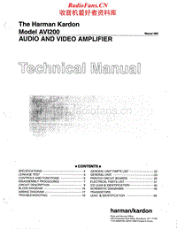 Harman-Kardon-AVI-200-Service-Manual电路原理图.pdf