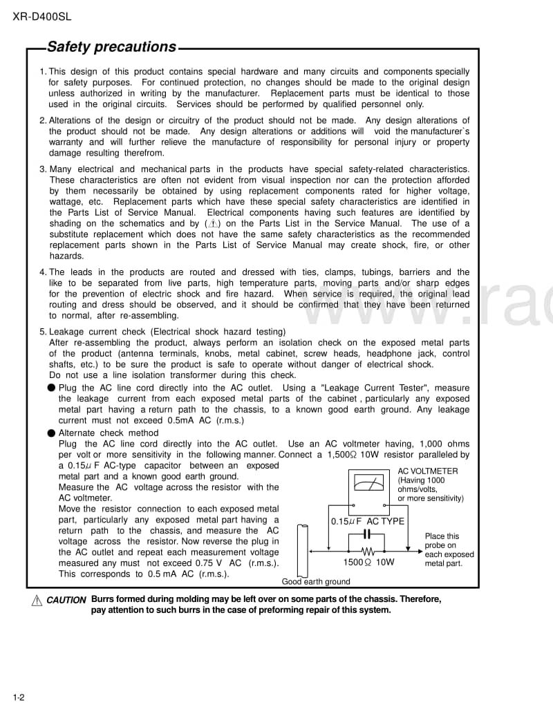 Jvc-XRD-400-SL-Service-Manual电路原理图.pdf_第2页
