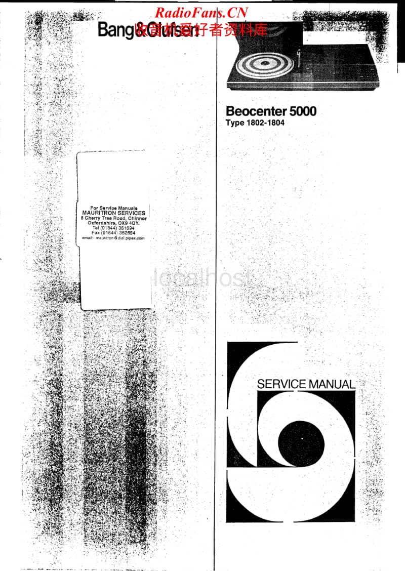 Bang-Olufsen-Beocenter_5000-Service-Manual-2电路原理图.pdf_第1页