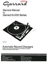 Garrard-6-100-200-300-Series-Service-Manual(1)电路原理图.pdf