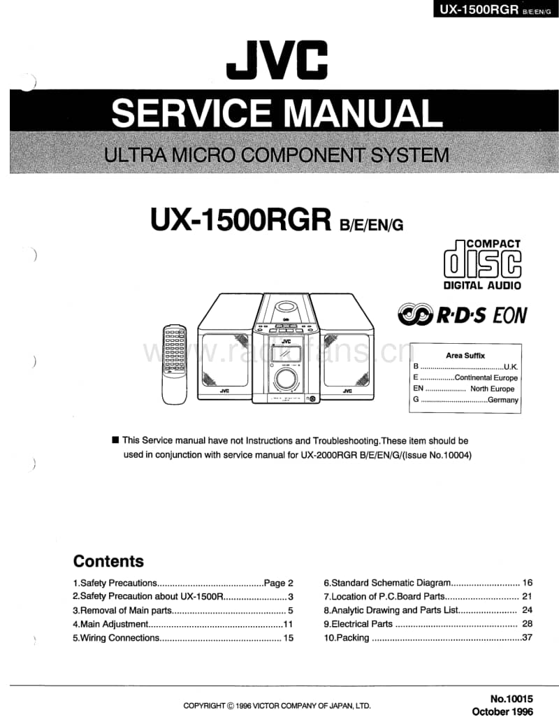 Jvc-UX-1500-RGR-Service-Manual-2电路原理图.pdf_第1页