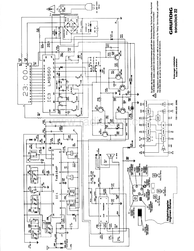 Grundig-Sonoclock-22-Schematic电路原理图.pdf_第1页