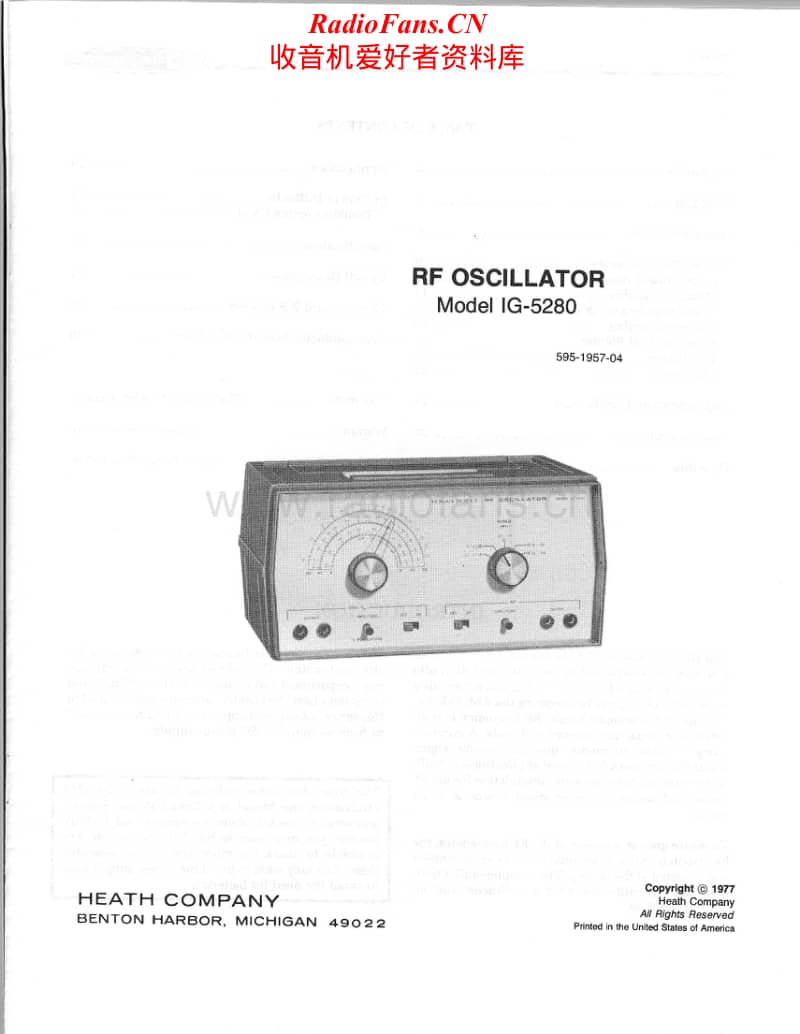Heathkit-IG-5280-Manual电路原理图.pdf_第1页