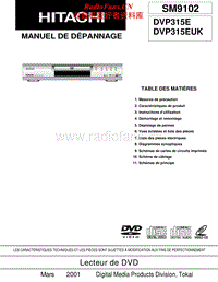 Hitachi-DVP-315-E-Service-Manual电路原理图.pdf