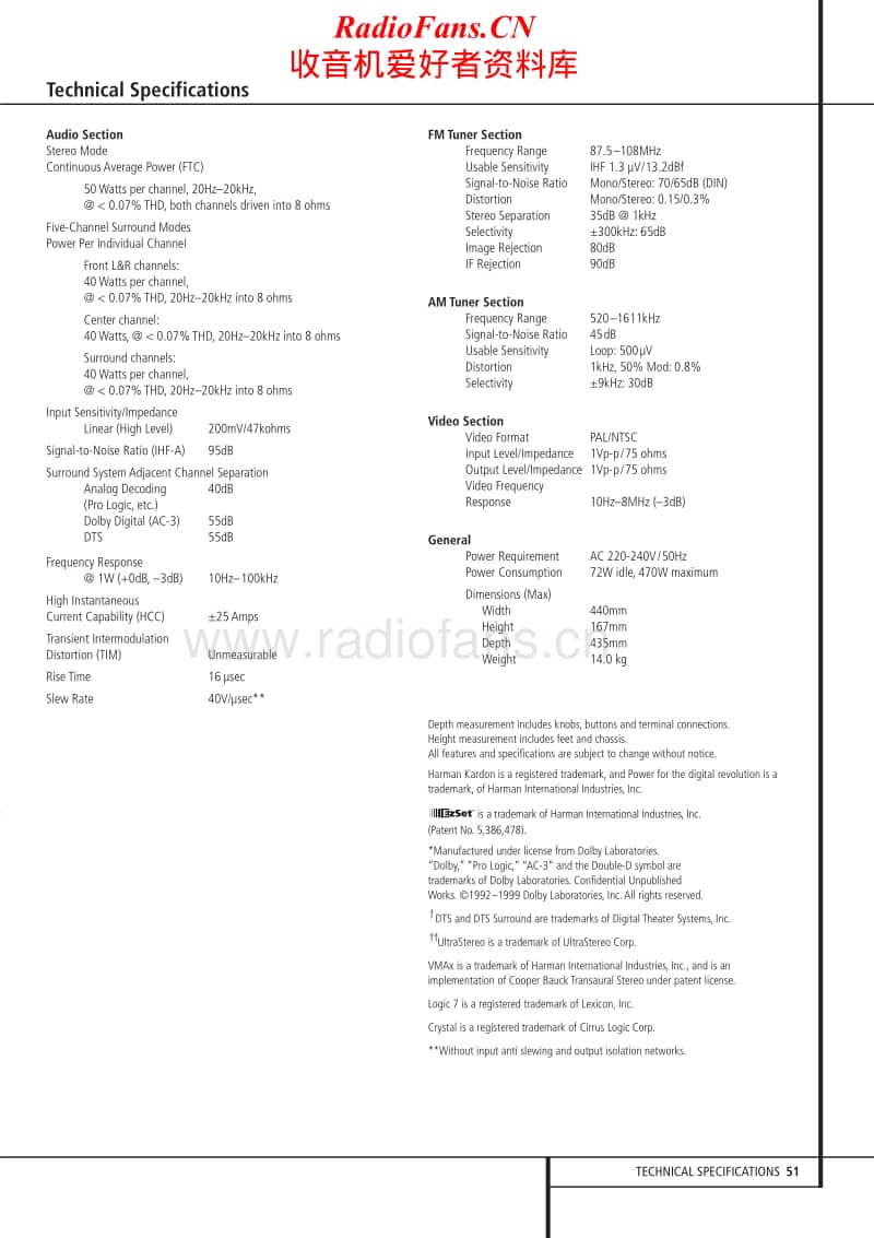 Harman-Kardon-AVR-3000-RDS-Service-Manual电路原理图.pdf_第2页