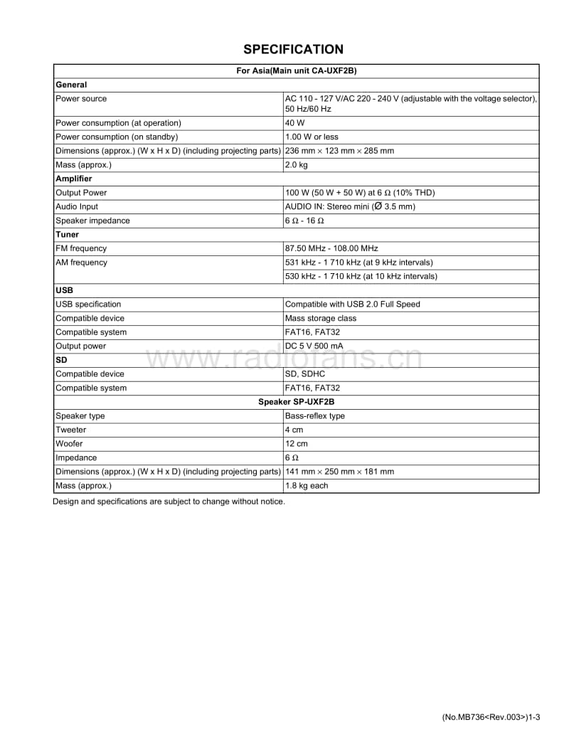 Jvc-UXF-2-Service-Manual电路原理图.pdf_第3页