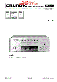 Grundig-M-100-CF-Service-Manual电路原理图.pdf
