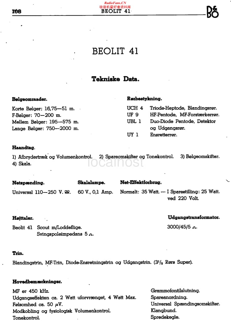 Bang-Olufsen-Beolit-41-Service-Manual电路原理图.pdf_第1页