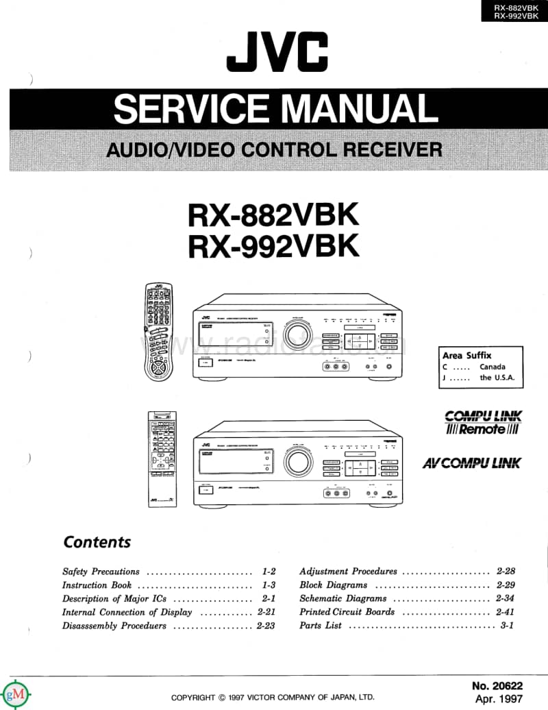 Jvc-RX-992-VBK-Service-Manual电路原理图.pdf_第1页