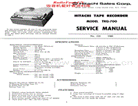 Hitachi-TRQ-700-Service-Manual电路原理图.pdf