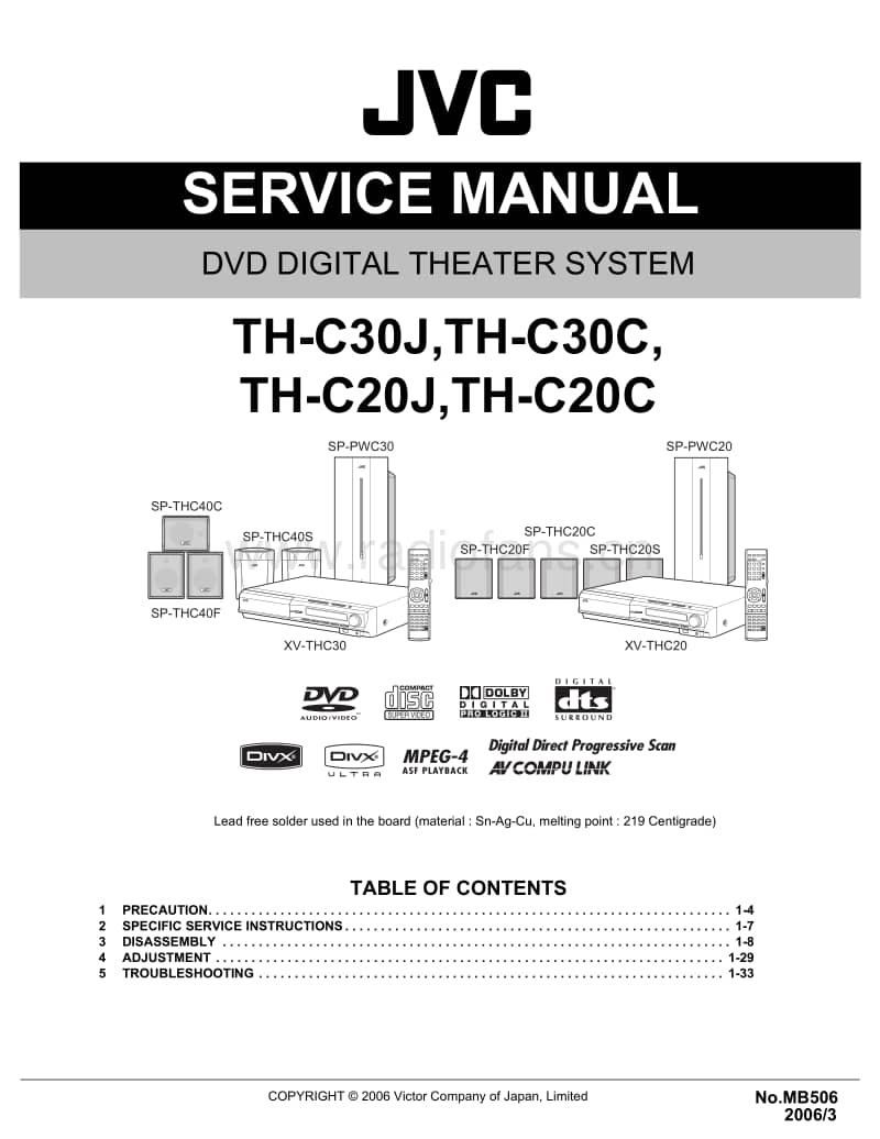 Jvc-THC-30-J-Service-Manual电路原理图.pdf_第1页