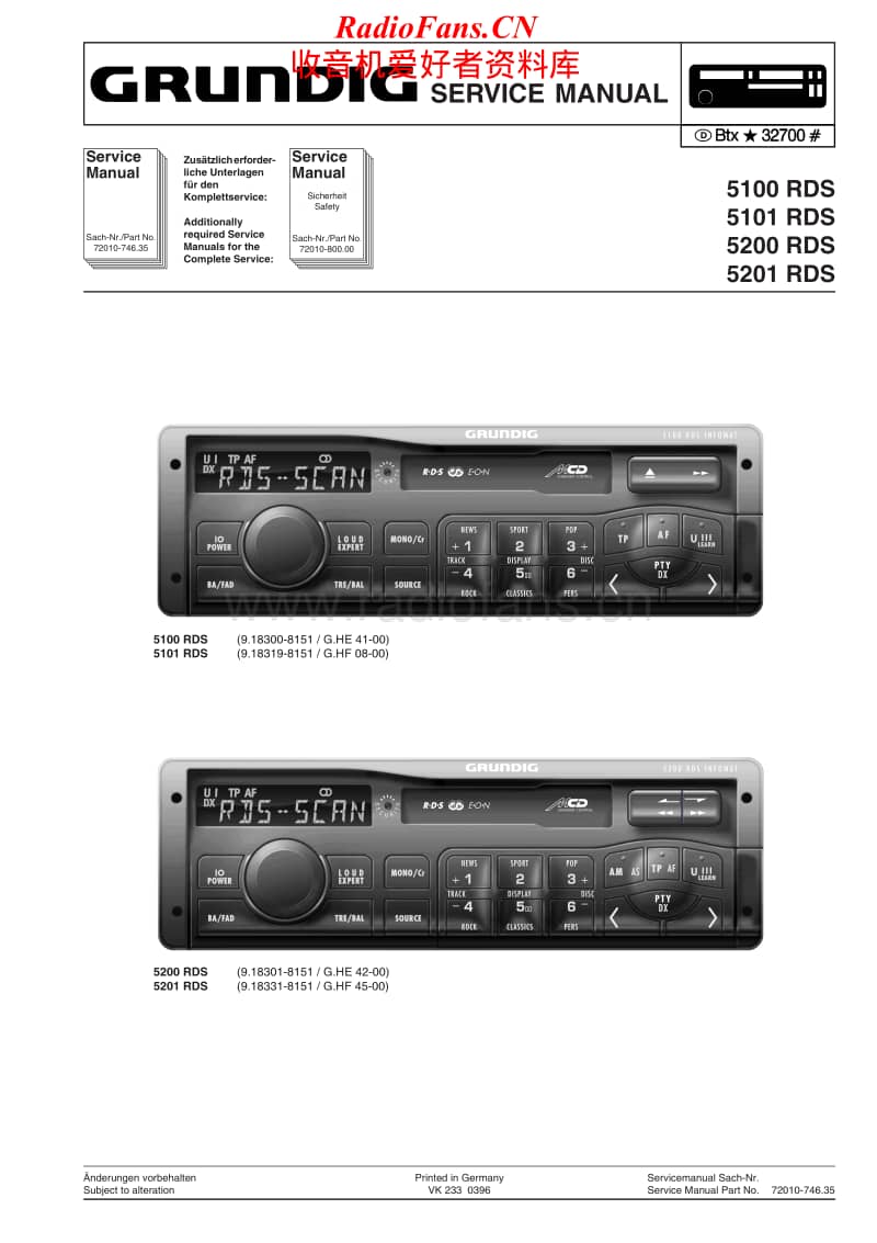 Grundig-5200-RDS-Service-Manual电路原理图.pdf_第1页