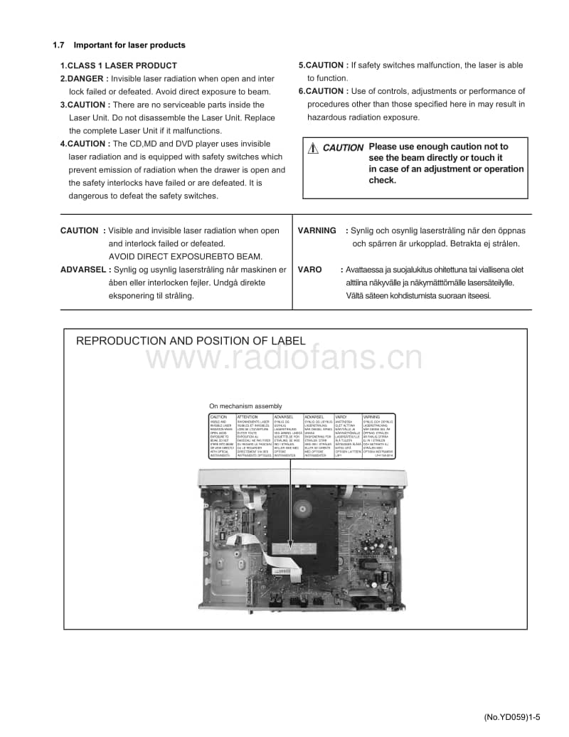 Jvc-DRM-100-SE-Service-Manual电路原理图.pdf_第3页