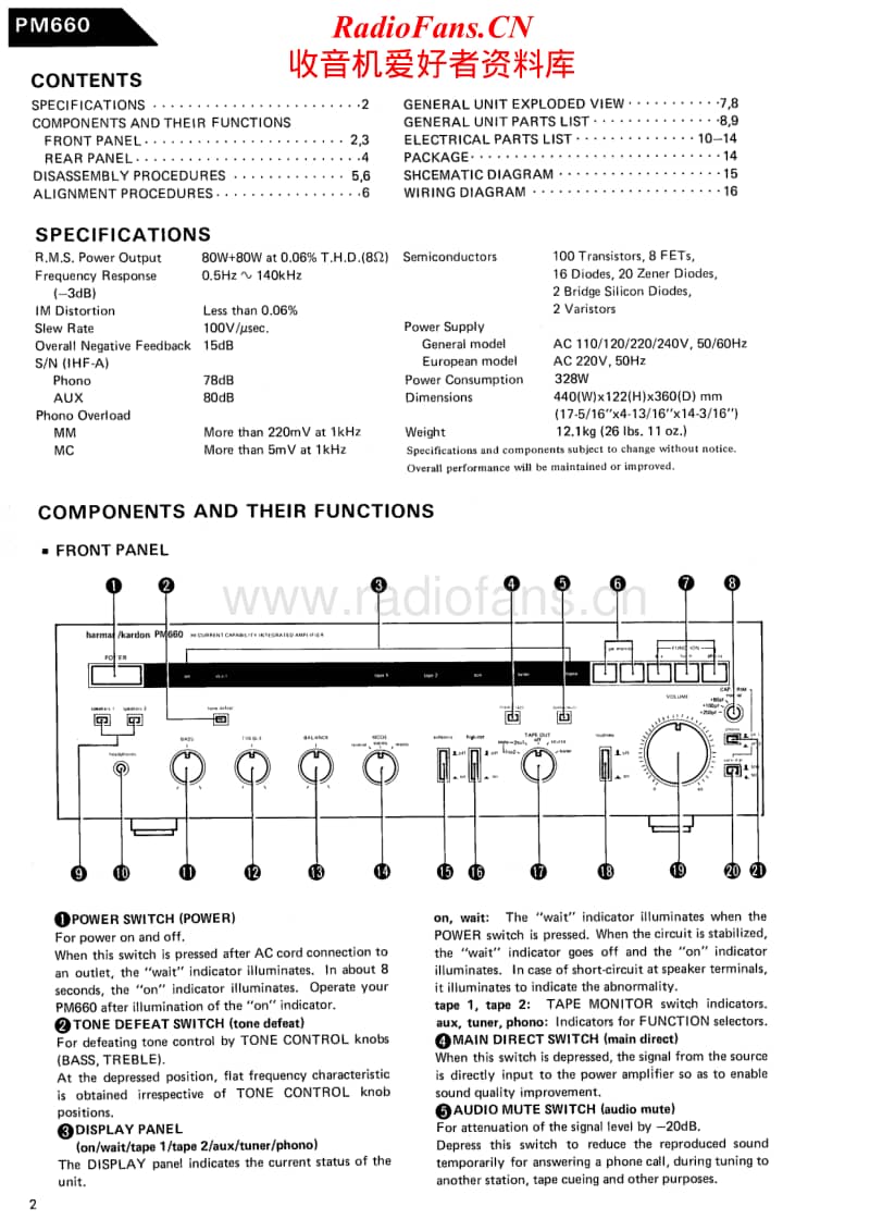 Harman-Kardon-PM-660-Service-Manual电路原理图.pdf_第2页