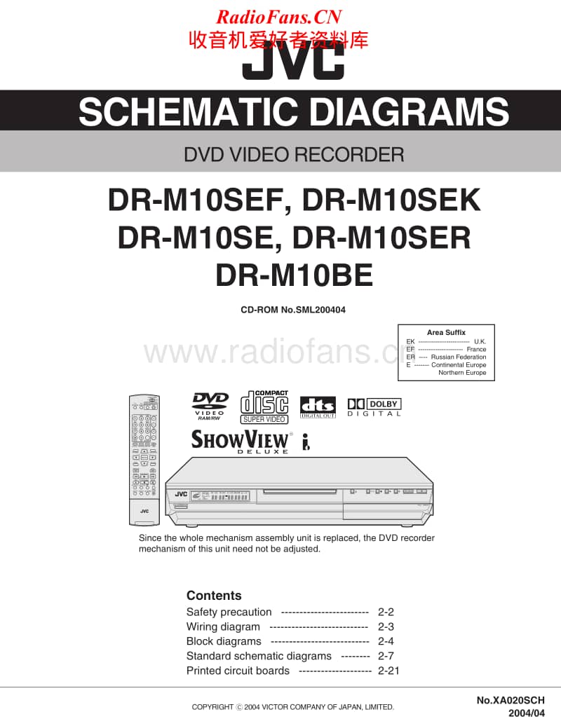 Jvc-DRM-10-SEF-Schematic电路原理图.pdf_第1页