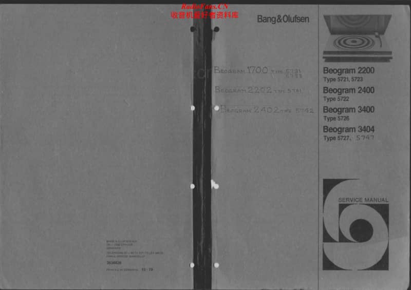 Bang-Olufsen-Beogram_1700-Service-Manual电路原理图.pdf_第1页