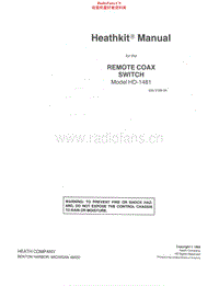 Heathkit-HD-1481-Manual电路原理图.pdf