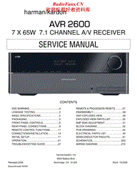 Harman-Kardon-AVR-2600-Service-Manual电路原理图.pdf