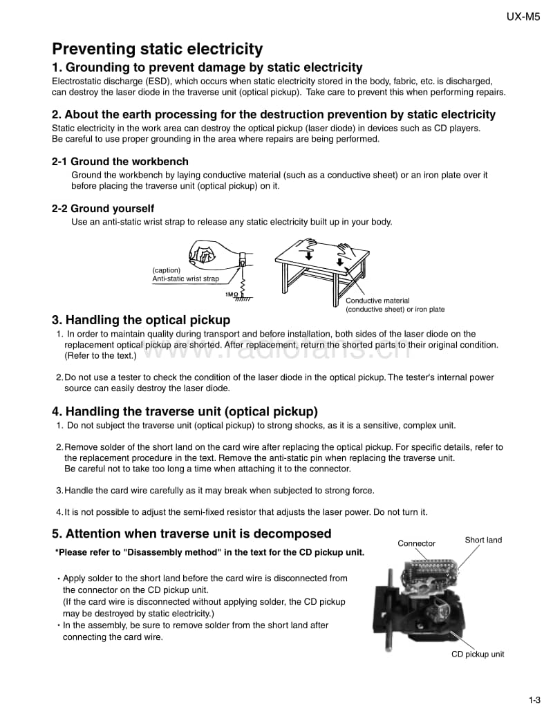 Jvc-UXM-5-Service-Manual电路原理图.pdf_第3页