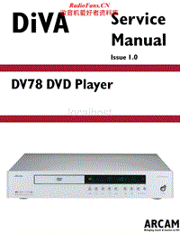 Arcam-DV-78-Service-Manual电路原理图.pdf