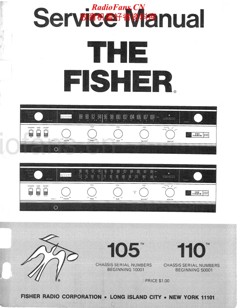 Fisher-105-Service-Manual电路原理图.pdf_第1页