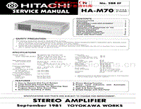 Hitachi-HAM-70-Service-Manual(1)电路原理图.pdf