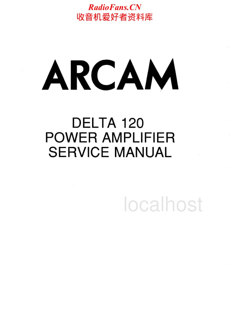 Arcam-DELTA-120-Service-Manual电路原理图.pdf_第1页
