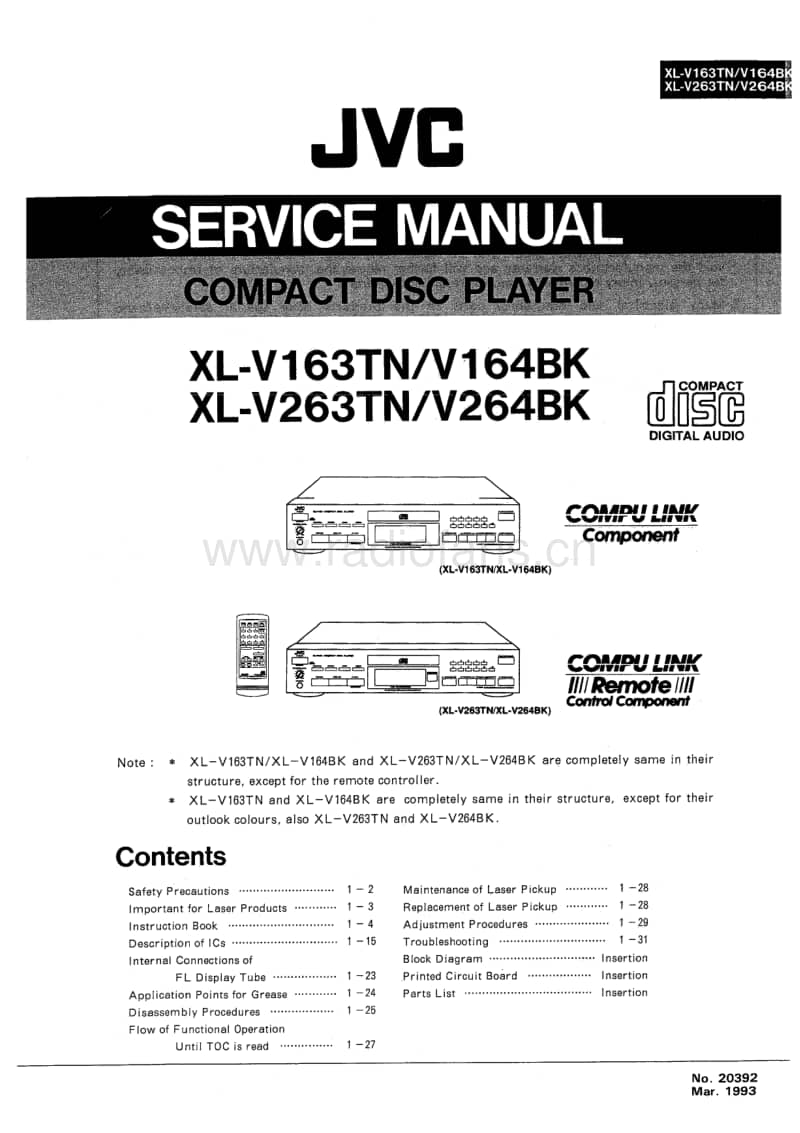 Jvc-XLV-164-BK-Service-Manual电路原理图.pdf_第1页