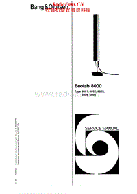 Bang-Olufsen-Beolab_8000-Service-Manual(1)电路原理图.pdf