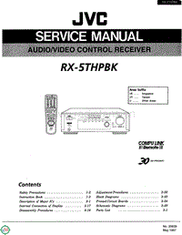 Jvc-RX-5-THPBK-Service-Manual电路原理图.pdf