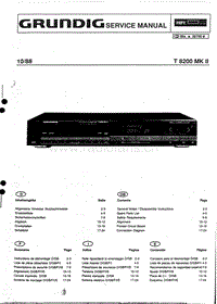 Grundig-T-8200-Mk2-Schematic电路原理图.pdf
