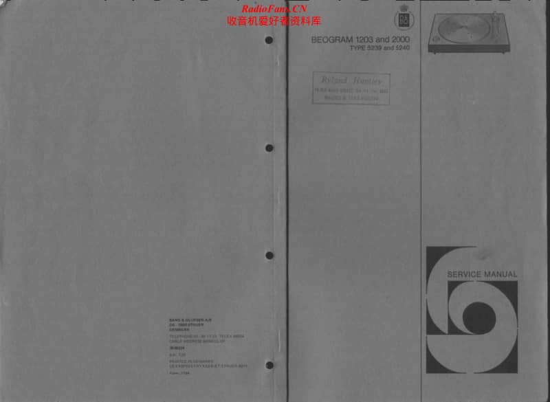 Bang-Olufsen-Beogram_1203-Service-Manual电路原理图.pdf_第1页