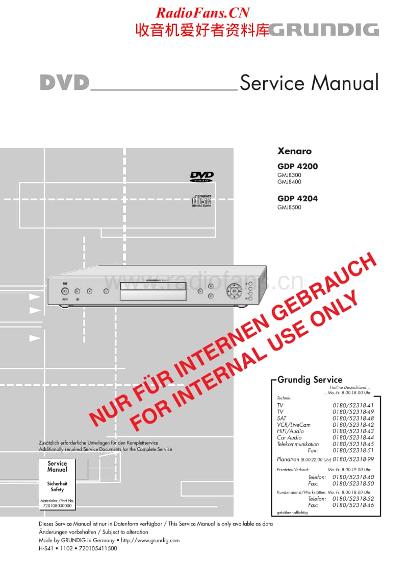 Grundig-GDP-4204-Service-Manual电路原理图.pdf_第1页