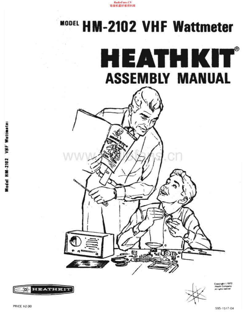 Heathkit-HM-2102-Manual电路原理图.pdf_第1页