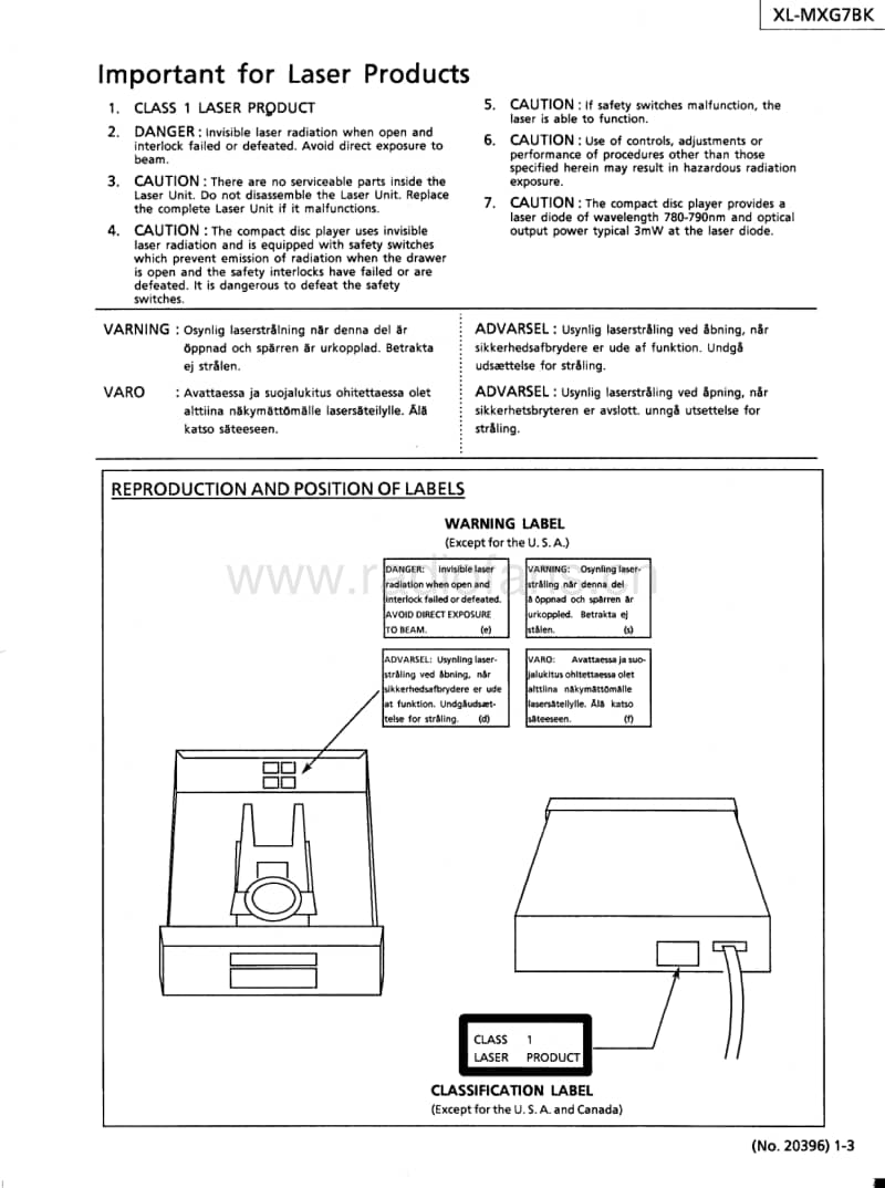 Jvc-XLMXG-7-BK-Service-Manual电路原理图.pdf_第3页