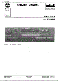 Grundig-VW-ALPHA-4-Service-Manual电路原理图.pdf