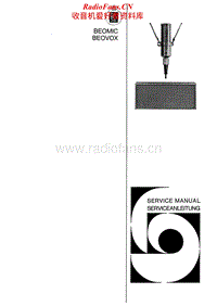 Bang-Olufsen-Beovox_2400-Service-Manual电路原理图.pdf