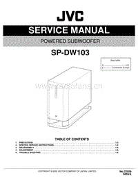 Jvc-SPDW-103-Service-Manual电路原理图.pdf