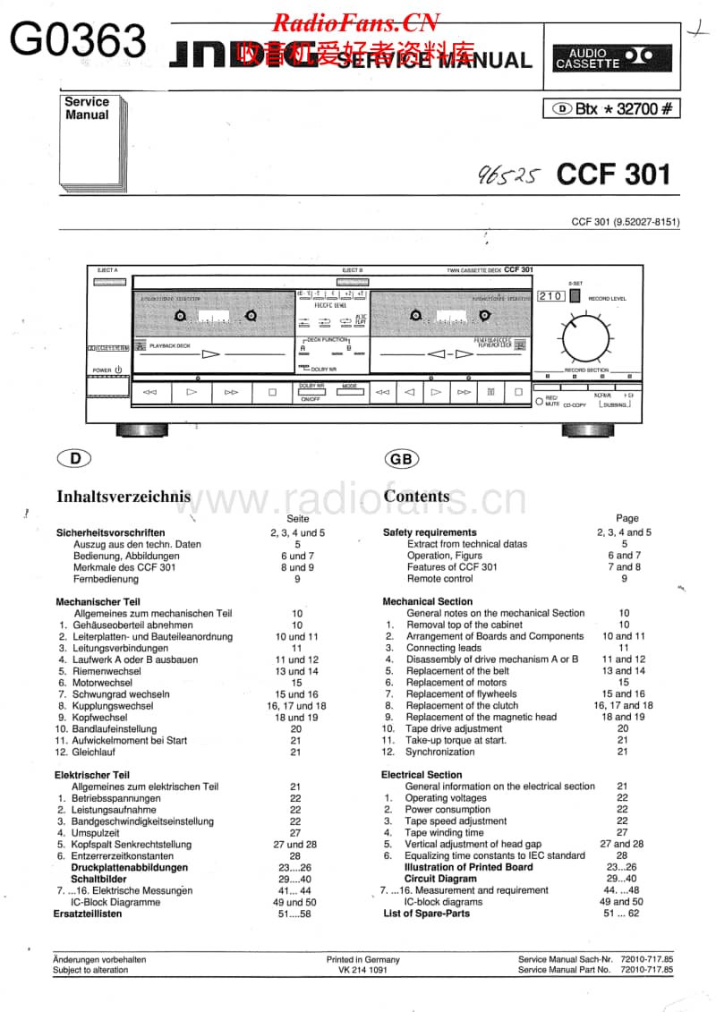 Grundig-CCF-301-Service-Manual电路原理图.pdf_第1页