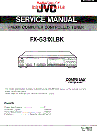 Jvc-FX-531-XLBK-Service-Manual电路原理图.pdf