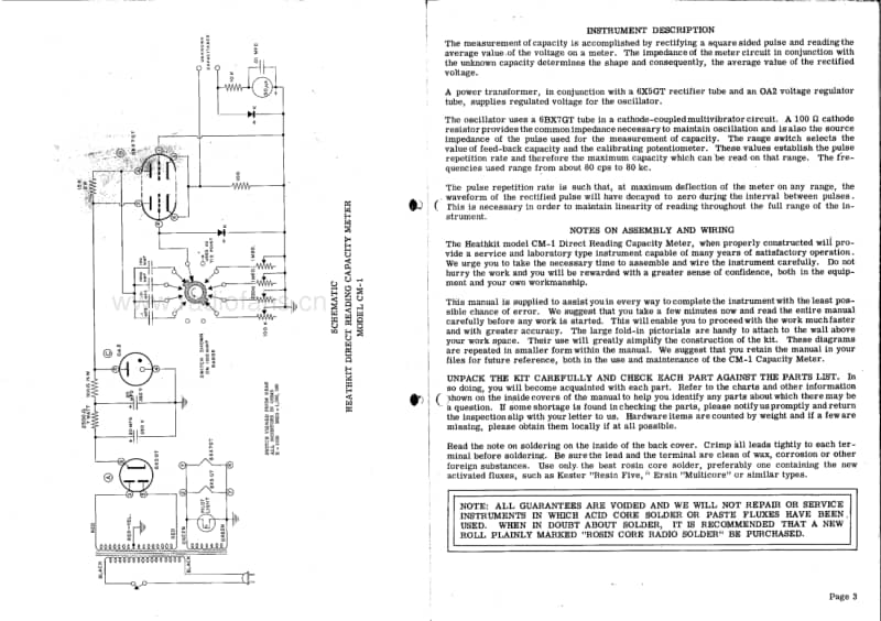 Heathkit-CM-1-Assembly-Manual电路原理图.pdf_第3页