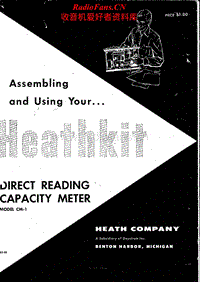 Heathkit-CM-1-Assembly-Manual电路原理图.pdf