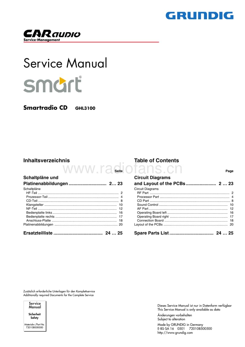 Grundig-Smart_Radio-CD-Service-Manual电路原理图.pdf_第1页