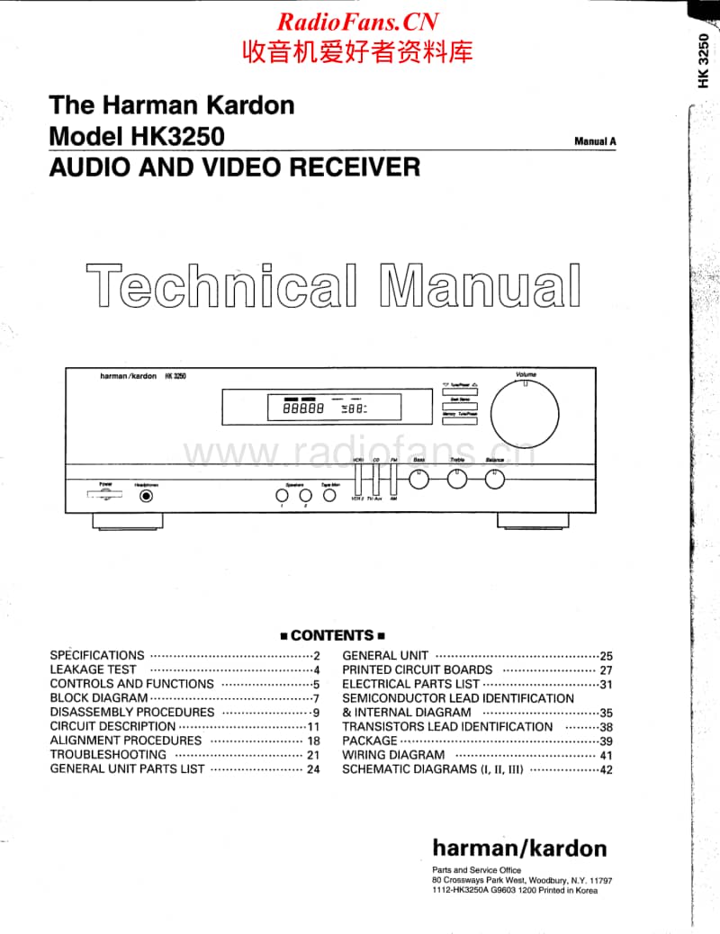 Harman-Kardon-HK-3250-Service-Manual电路原理图.pdf_第1页