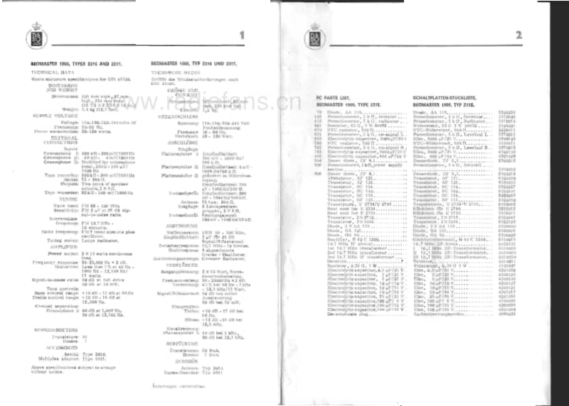 Bang-Olufsen-Beomaster_1000-Service-Manual电路原理图.pdf_第3页